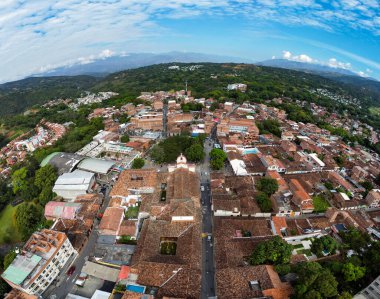 San Jeronimo, Antioquia, Kolombiya. 25 Ocak 2026. Sıcak iklimi ile bilinen Batı Bölgesi 'nin Altın Kapısı olarak bilinen bir belediye..