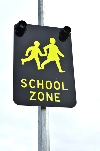 School zone sign