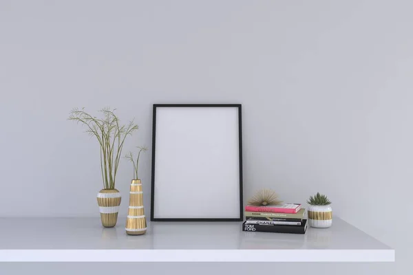 Frame Mockup Design Mockup — 스톡 사진