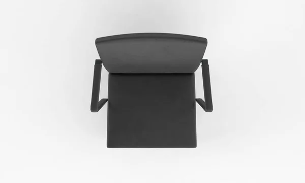 椅子顶视图家具3D渲染 — 图库照片