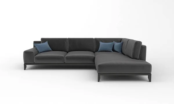 Sofa Ansicht Möbel Rendering — Stockfoto