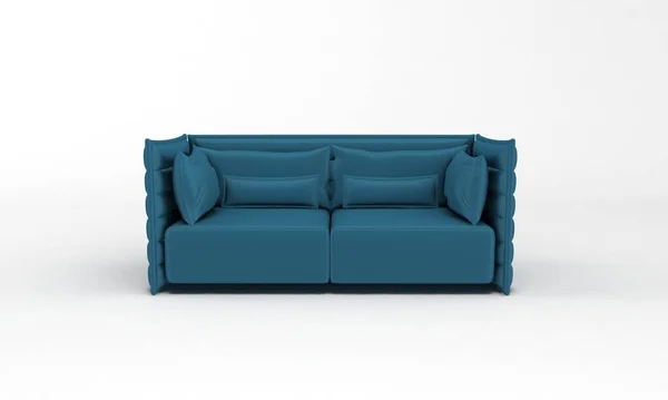 Sofa Ansicht Möbel Rendering — Stockfoto