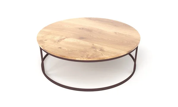 Center Coffee Table Furniture Rendering — Stock Photo, Image