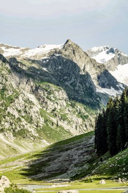 Kumrat Vadisi Caz Banda Güzel Peyzaj Dağları Manzarası
