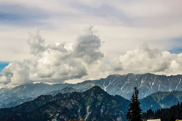 Kumrat Valley Gyönyörű Táj Hegyek Kilátás — Stock Fotó