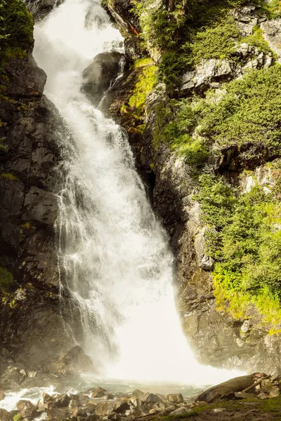 Kumrat Valley Cascata Bellissimo Paesaggio Montagne Vista — Foto Stock