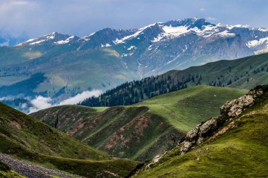 Batcondi Kumrat Vadisi Güzel Manzara Dağları Manzarası