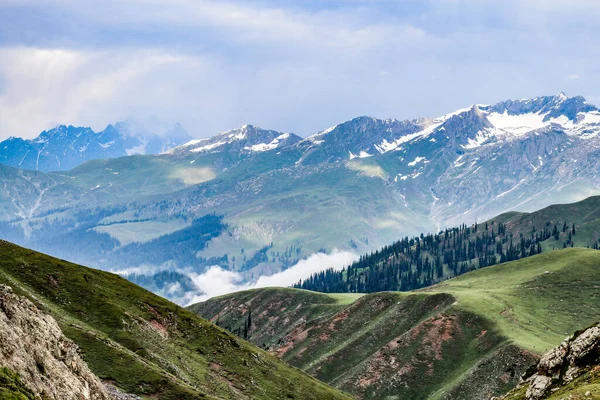 Batcondi Kumrat Valley Vista Bela Paisagem Montanhas — Fotografia de Stock