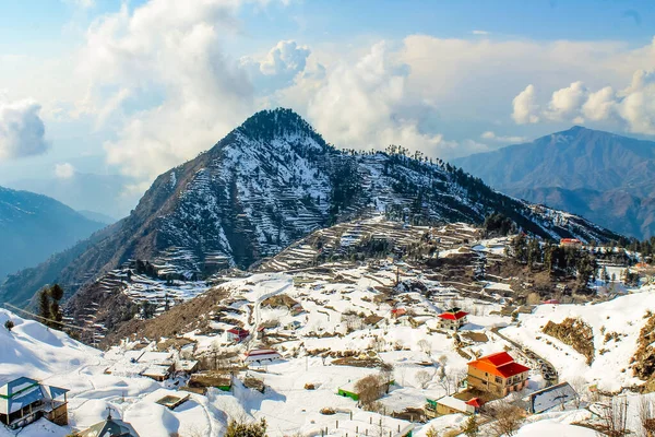 Malam Jabba和Kalam Swat风景景观 — 图库照片