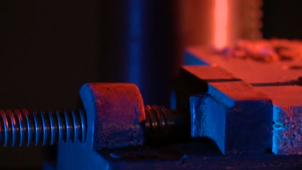 métal, arrêt, détail, virage 