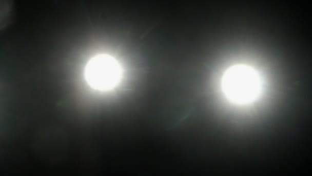 Tanıtımı tiyatro sahne ışıkları — Stok video