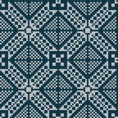 Örme geometrik seamless modeli