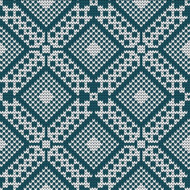 Örme geometrik seamless modeli