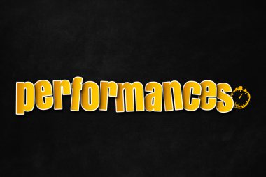 Performans kavramı ile boşaltmak