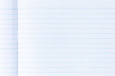 Arkaplan için satır kağıt desenli defter sayfası