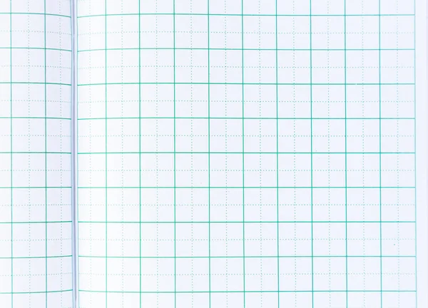 Papier Doublé Carnet Sur Papier Blanc — Photo