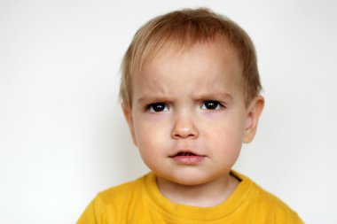 Duygusal kapalı portre