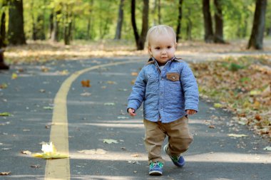 Sonbahar açık portre