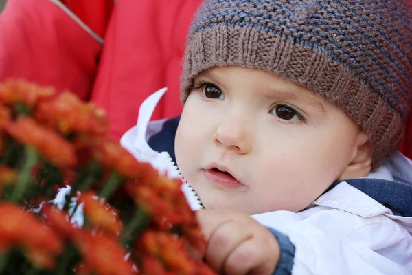 Sonbahar duygusal portre — Stok fotoğraf