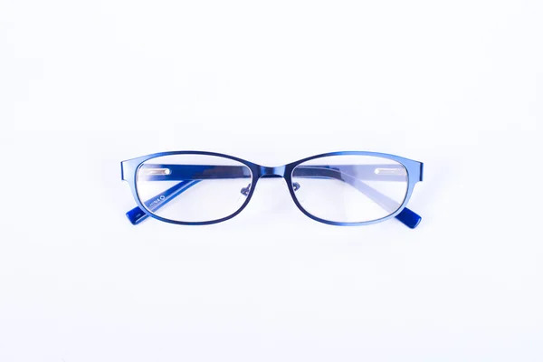 Óculos azuis femininos — Fotografia de Stock