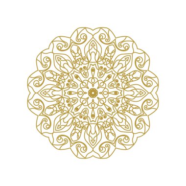 Mandala. yuvarlak süsleme