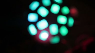 Bokeh ile disko ışık