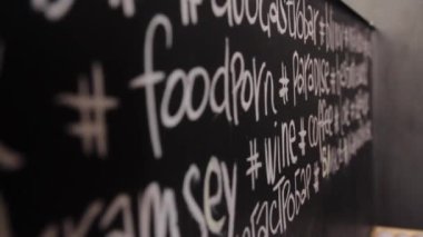 Duvardaki hashtags