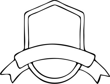 Tek rozet vektör elle çizilmiş kroki 