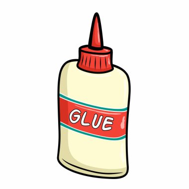 İzole edilmiş bir yapıştırıcının çizimi