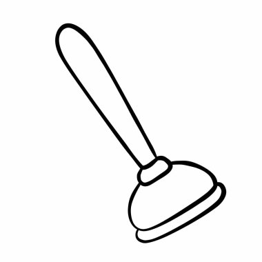 İzole edilmiş bir Pompa çizimi