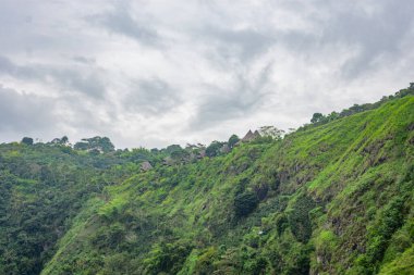 Dini bir sahneyi karanlık bir alanda tasvir eden canlı bir vitray. Karmaşık renkler ve tasarımlar sergiliyor..