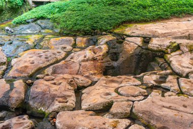 San Agustin 'in arkeoloji parkındaki karmaşık taş oymalarını keşfedin, Kolombiya öncesi olağanüstü sanat sergileniyor, UNESCO' nun Dünya Mirası sitesi.