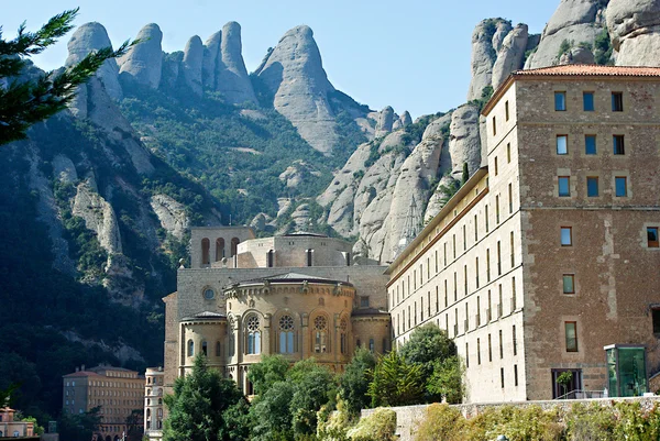 Klostret i Montserrat. Barcelona, Spanien — Stockfoto