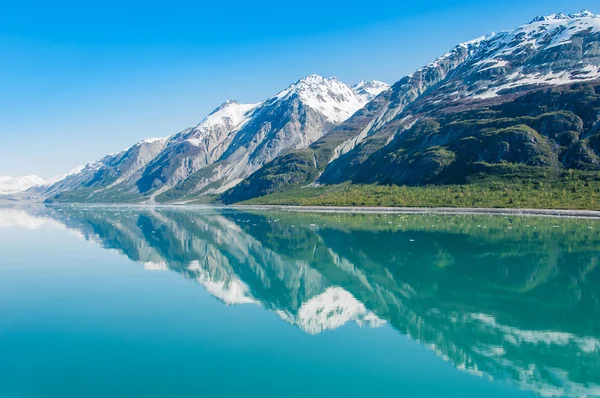 Gletser Bay, Alaska, Amerika Serikat Stok Lukisan  