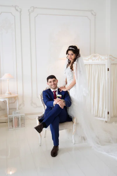 Italienska bröllop par — Stockfoto