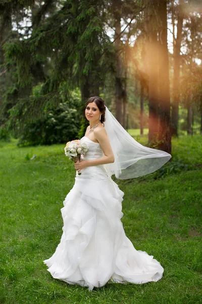 Sposa in natura — Foto Stock