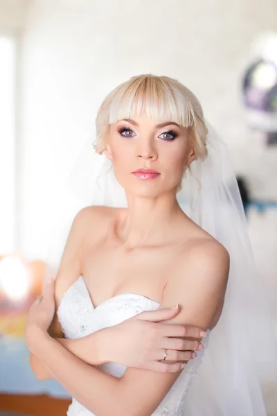 Gebühren Braut am Hochzeitstag — Stockfoto