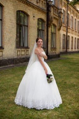 Güzel Bride.Bride'nın portresi.