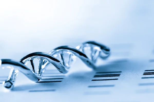 Dna, molekularer Labortest — Stockfoto