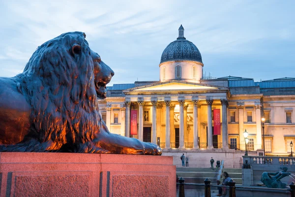 Trafalgar square, Londen — Stockfoto
