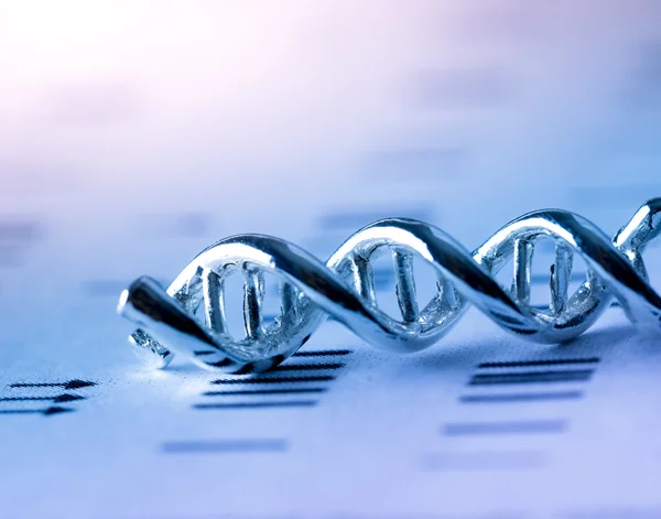 ДНК, молекулярный лабораторный тест — стоковое фото