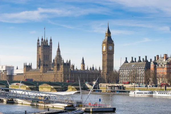 Abadia Big Ben Westminster Londres Inglaterra — Fotografia de Stock