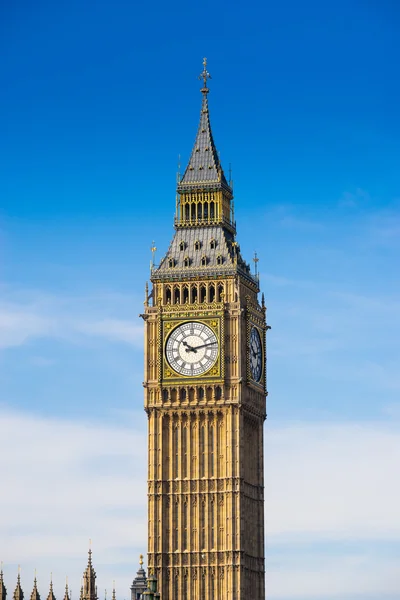 Big Ben and Westminster Abbey, Londres, Inglaterra — Fotografia de Stock