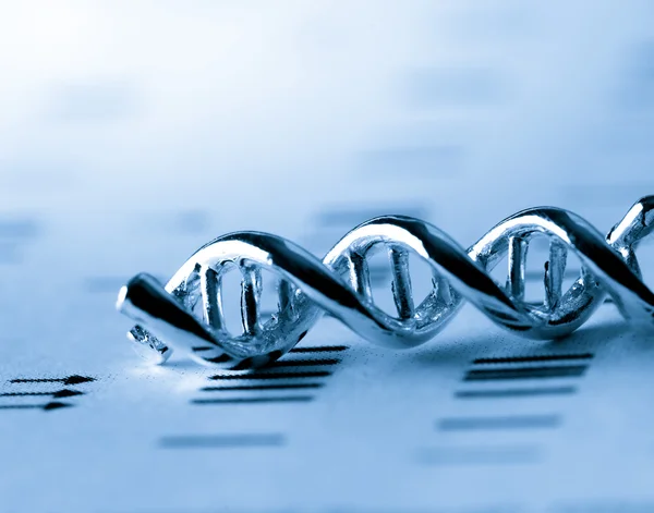 DNA, moleculaire lab test — Stockfoto