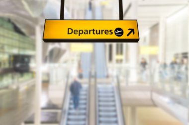 Havaalanında uçuş, varış ve ayrılış kurulu