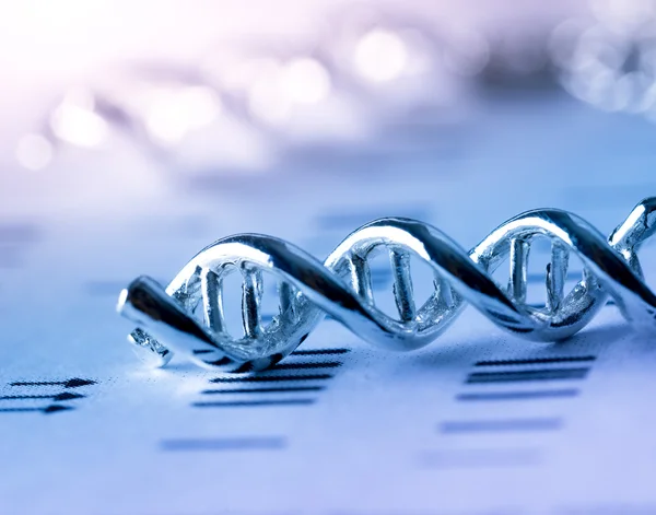 Dna, molekularer Labortest — Stockfoto