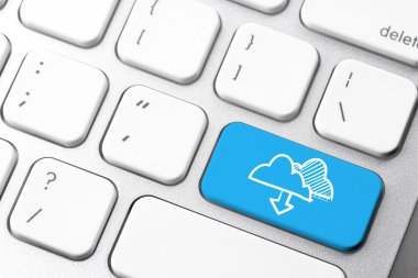Bilgisayar klavye simgesine online veri olabilir
