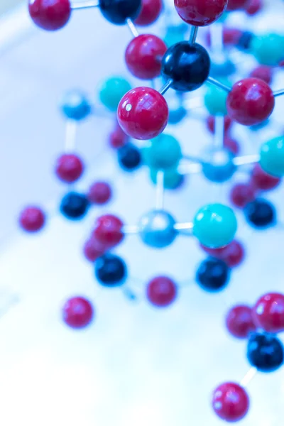 Molécula, ADN no laboratório, química — Fotografia de Stock