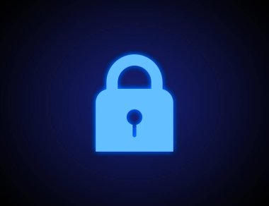 Cloud technology icon for global business concept illustration