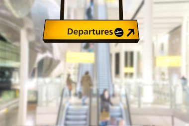 Havaalanında uçuş, varış ve ayrılış kurulu